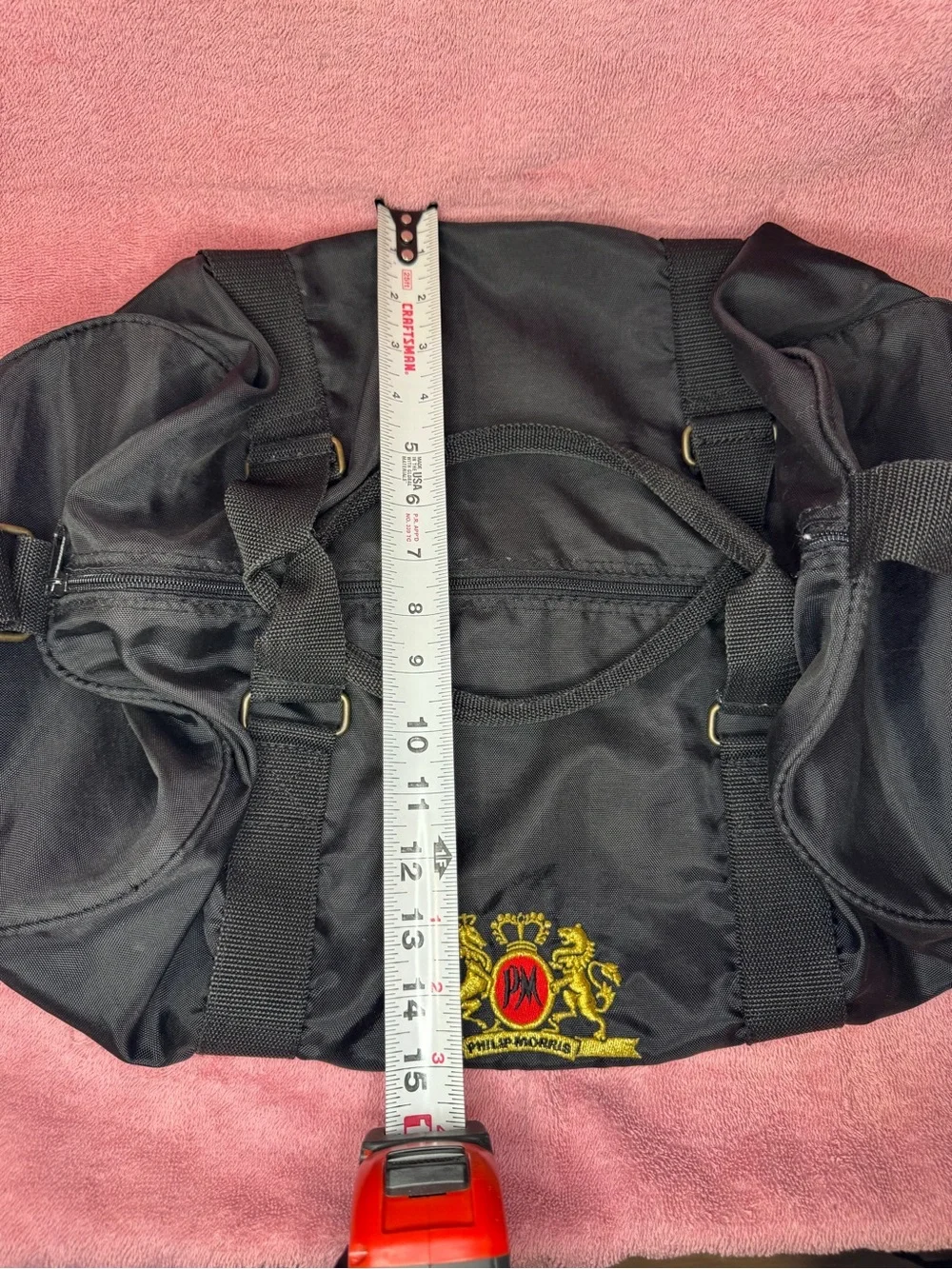 Philip Morris duffle bag